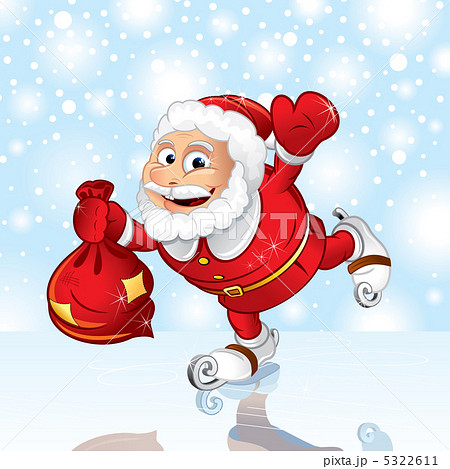 Skating Santa Skating Santa 5322611