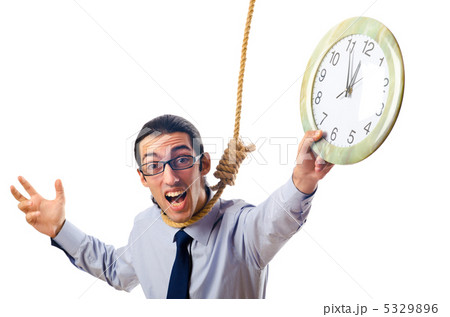 Man with noose around his neck Man with noose around his neck 5329896