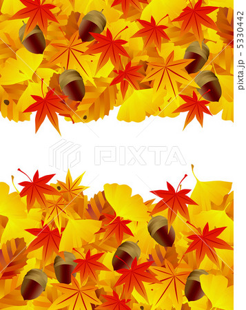 秋木の葉のイラスト素材