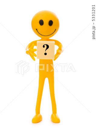 Smilie holding label isolated on the white Smilie holding label isolated on the white 5331201