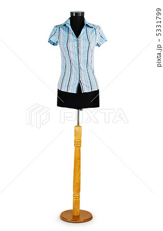 Striped shirt isolated on the white background Striped shirt isolated on the white background 5331799