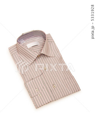 Striped shirt isolated on the white background Striped shirt isolated on the white background 5331928