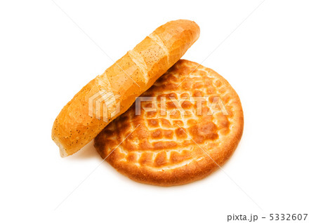 Fresh bread isolated on the white background Fresh bread isolated on the white background 5332607
