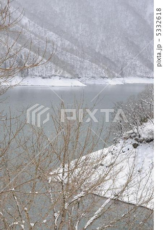 九頭竜湖冬景色　 5332618