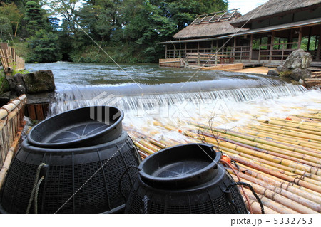 甲佐の簗場 5332753