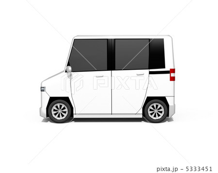 軽自動車のイラスト素材