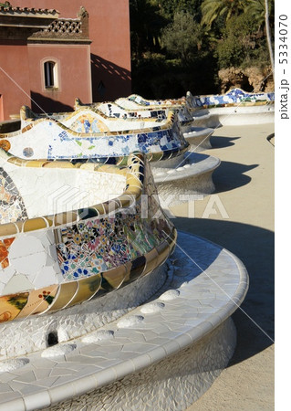 スペイン　バルセロナ　グエル公園 5334070