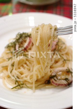 たらことイカのスパゲッティ 5338947