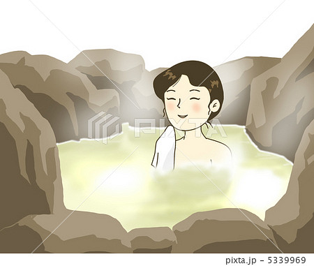 入浴する女性 入浴する女性 5339969