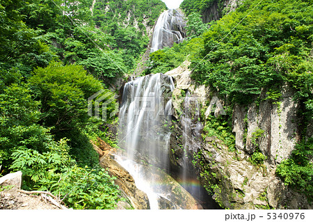 秋田　北秋田市　安の滝 5340976