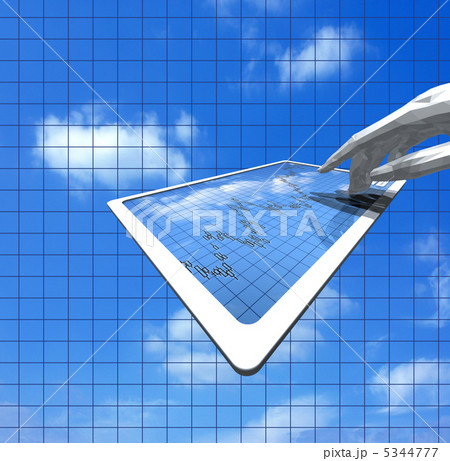 タブレット型パソコンで株式投資 5344777