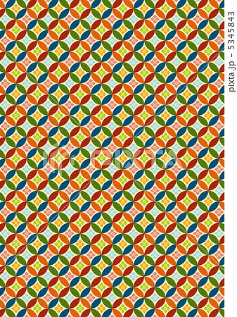 七宝花菱のイラスト素材 七宝花菱のイラスト素材