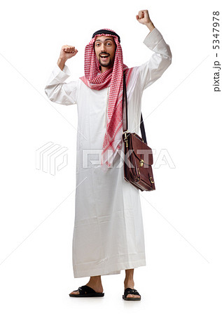 Diversity concept with young arab 5347978