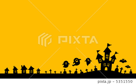 ハロウィン背景素材のイラスト素材 ハロウィン背景素材のイラスト素材
