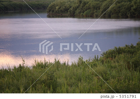 朝の川面 5351791