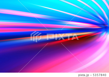speed motion on night road 5357840