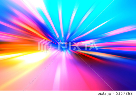 speed motion on night road 5357868