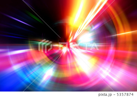 abstract acceleration speed motion on night road 5357874