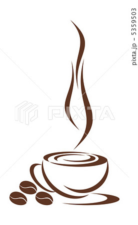 コーヒーカップ のイラスト素材 5359503 Pixta