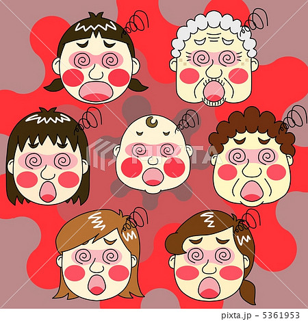 みんなが熱中症!! みんなが熱中症!! 5361953