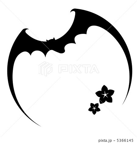 蝙蝠のイラスト素材