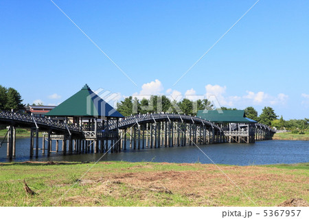 津軽　鶴の舞橋 5367957