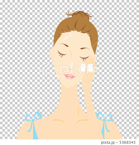 Skin care · Female -4 ■ Toner, cotton, beauty, light blue 5368343