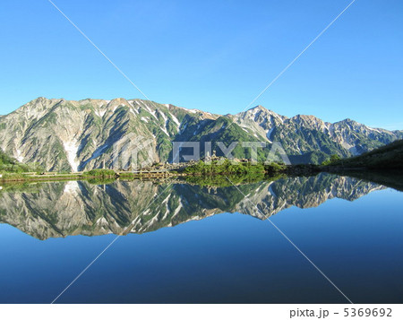 八方池と白馬三山　 5369692