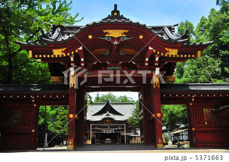 パワースポット秩父神社の神門 5371663