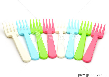 フォーク　カラフル 5372786