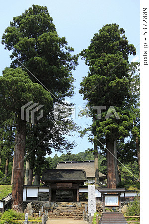 奥の正法寺惣門 5372889