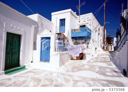 ギリシャ　アスティパレア島の正午 5373566