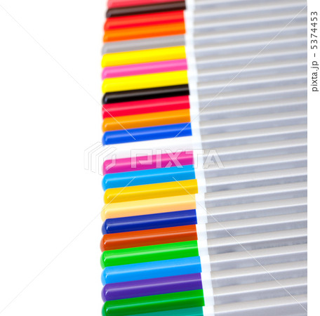 Multicolored Pencil, Arrangement in Row Multicolored Pencil, Arrangement in Row 5374453