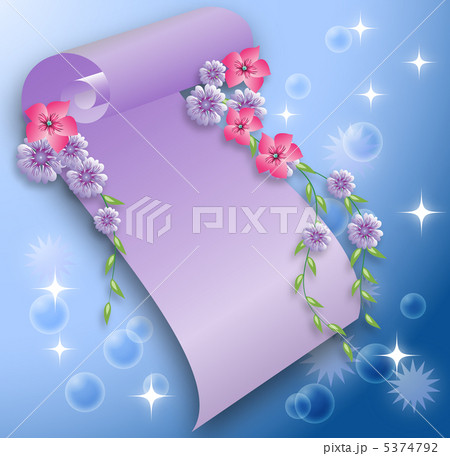 Magic background with scroll Magic background with scroll 5374792