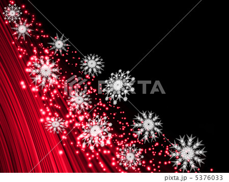 Glowing background with snowflakes 5376033