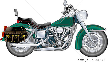 Harley Bike Stock Illustration Harley Bike Stock Illustration