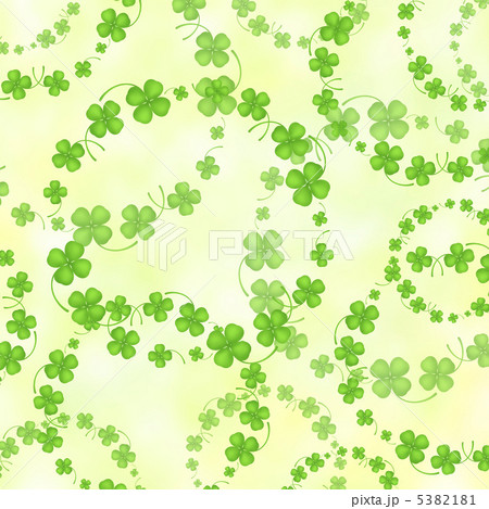 重なるクローバーの輪 重なるクローバーの輪 5382181