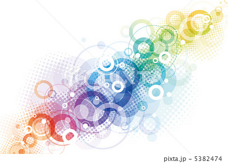 虹色の背景 5382474