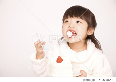 ケーキを食べる女の子 5383021