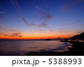 稲村ヶ崎の夕景 5388993