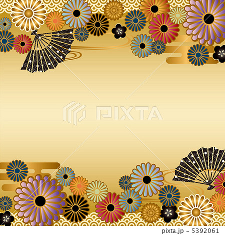 和柄 背景のイラスト素材 5392061 Pixta