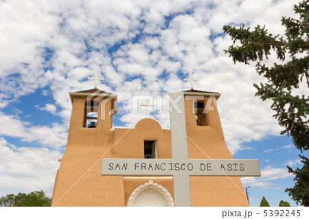 タオスの歴史建築物、サンフランシスコ教会 5392245
