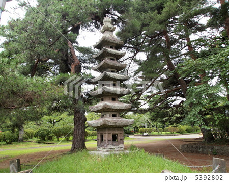 水沢公園の七重の塔 5392802