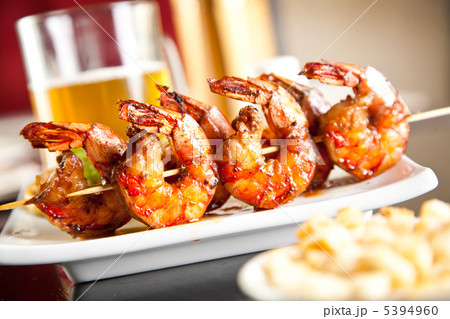 Shrimp grilled with beer 5394960