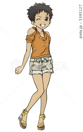 私服の女性 5395127
