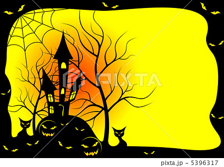 ハロウィーンのためのカード。 5396317