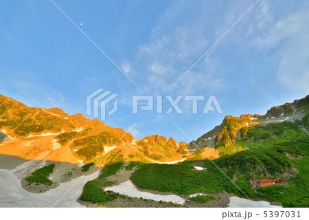 涸沢のモルゲンロート 5397031