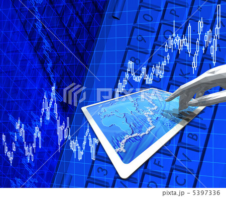 タブレット型パソコンでインターネット株式投資 5397336