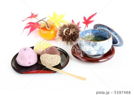秋の和菓子 5397468