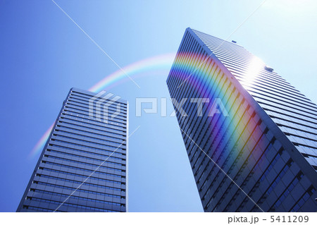高層ビルと虹 高層ビルと虹 5411209
